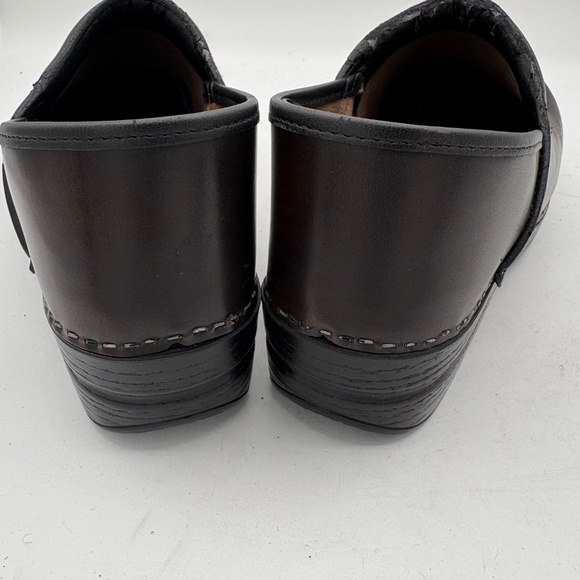 Dansko Cordovan Cabrio Brown Leather Slip On Orthopedic Clog 9.5-10 EU 40 - Picture 12 of 16